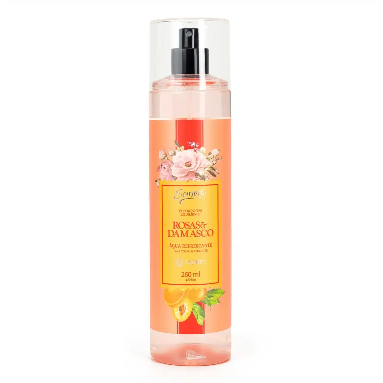 22222.webp Avatim Água Refrescante para Corpo e Ambiente Rosas & Damasco 260ml Sensore - Image 1