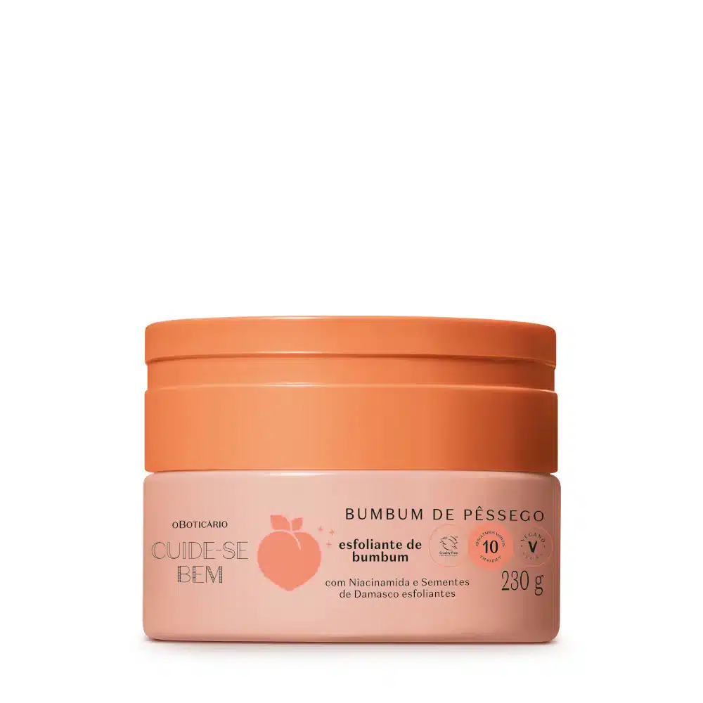 51237_1.webp Creme Esfoliante Cuide-se Bem Bumbum de Pêssego, 230g - Image 1