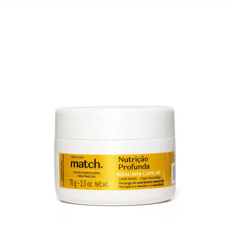 56188_800x.webp Máscara Capilar Match Nutrição Profunda, 70g - Image 1