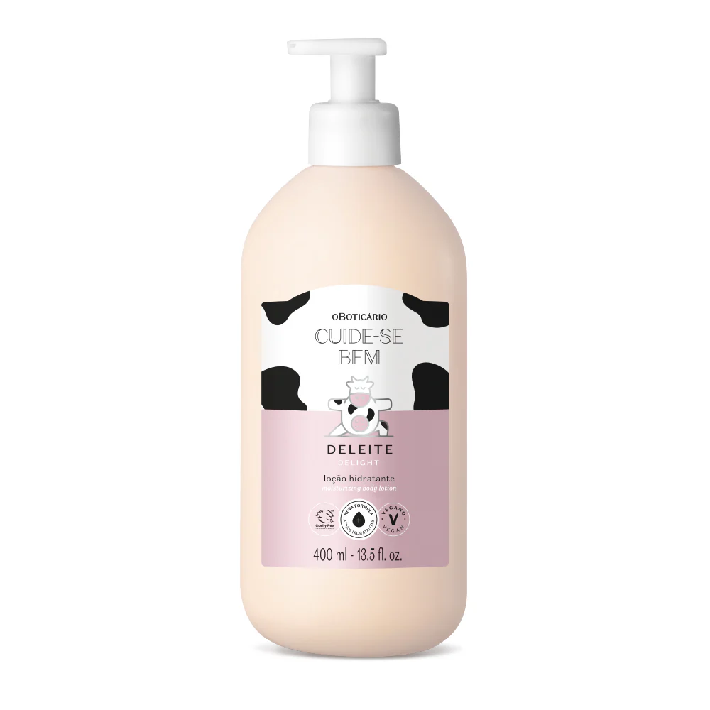 62976.webp Loção Hidratante Corporal Cuide-se Bem Deleite, 400ml - Image 1