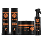 Kit Haskell Encorpa Cabelo – Tratamento Redensificador e Engrossador (4 Itens)