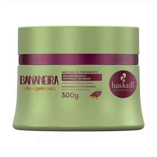 HASKELL-Pos-Quimica-Bananeira-Mascara-300g.webp Pós Quimica Bananeira Máscara 300g haskell - Image 1