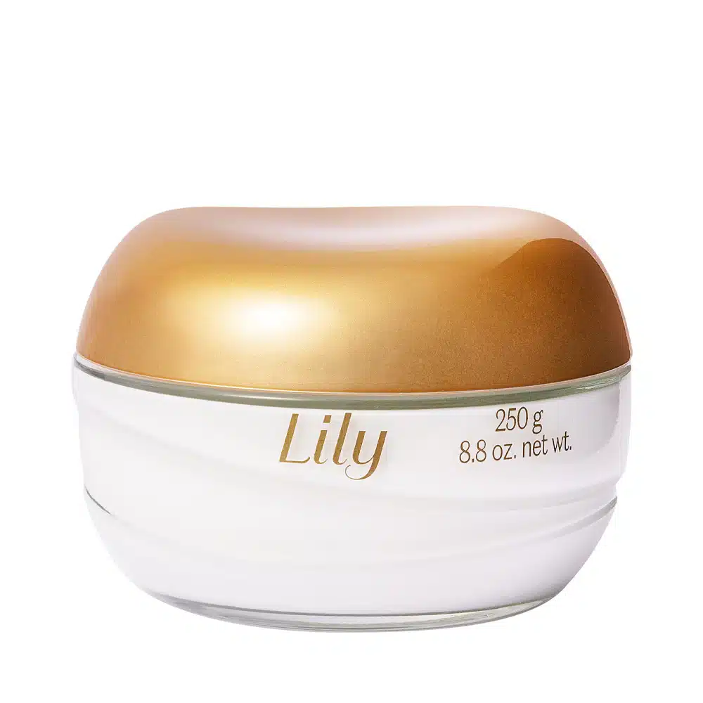 Perfumaria_Lily_ImagensProduto_LilyRegular_1000x.webp Creme Hidratante Acetinado LILY, 250g - Image 1