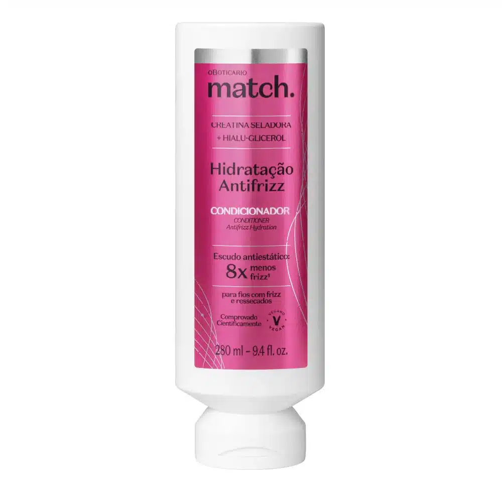 condicionador-match-hidratacao-antifrizz_1000x.webp Condicionador Match Hidratação Antifrizz, 280ml - Image 1